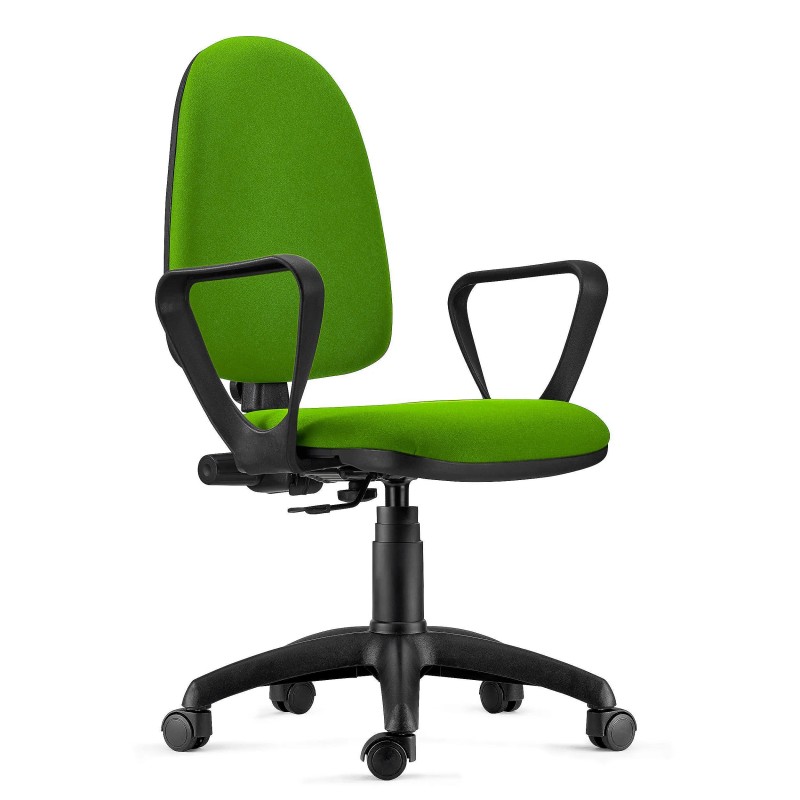Silla de Oficina ANDREA en Tela color Negro