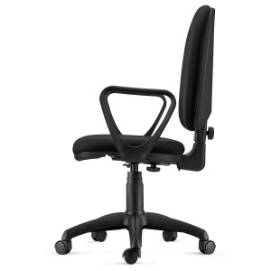 Silla de Oficina ANDREA en Tela color Negro