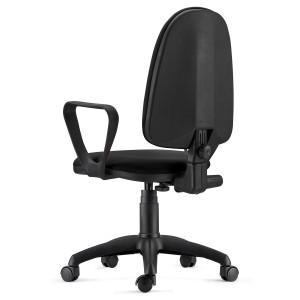 Silla de Oficina ANDREA en Tela color Negro