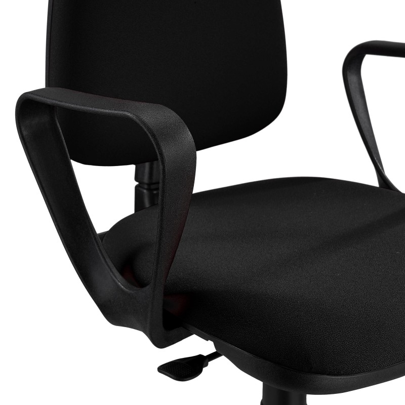 Silla de Oficina ANDREA en Tela color Negro