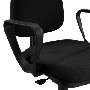 Silla de Oficina ANDREA en Tela color Negro