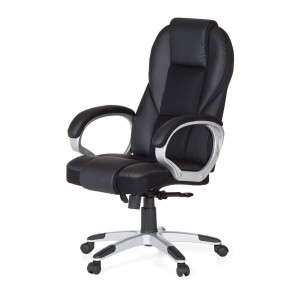 Silla Gaming ELIU en Piel y Malla Negra
