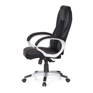Silla Gaming ELIU en Piel y Malla Negra 2