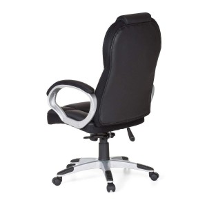 Silla Gaming ELIU en Piel y Malla Negra