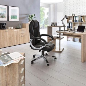 Silla Gaming ELIU en Piel y Malla Negra