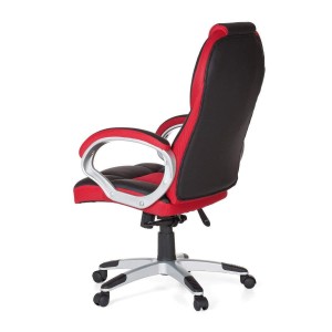Silla Gaming ELIU en Piel y Malla Negra