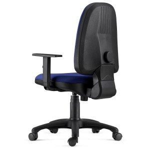 Silla Ergonómica PAROS en Tela Negro con Brazos Ajustables