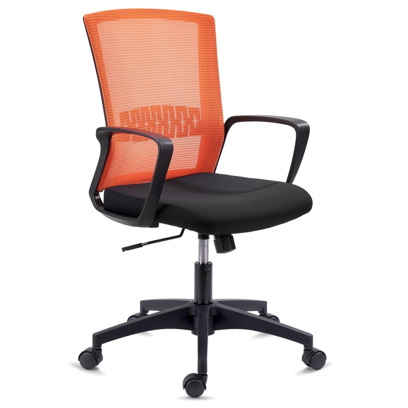 Silla de Oficina IBIZA, soporte lumbar, negro