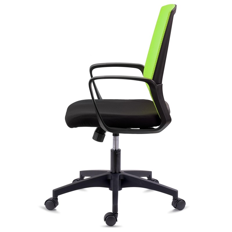 Silla de Oficina IBIZA, soporte lumbar, negro