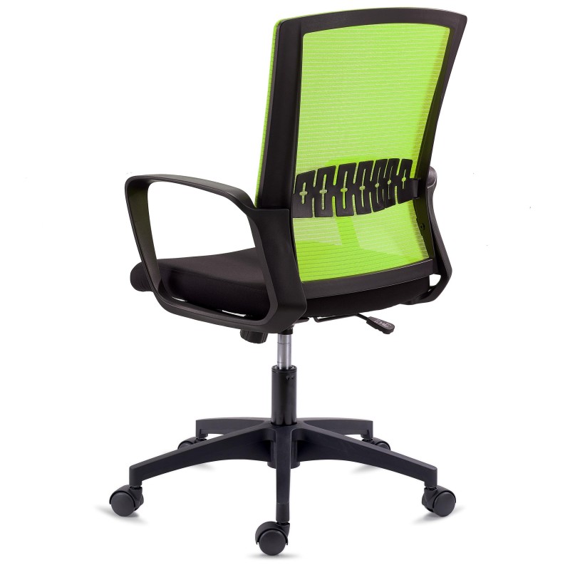 Silla de Oficina IBIZA, soporte lumbar, negro