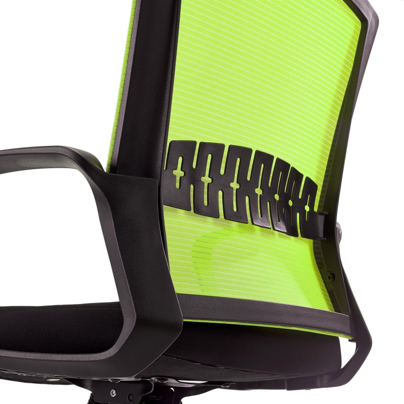 Silla de Oficina IBIZA, soporte lumbar, negro
