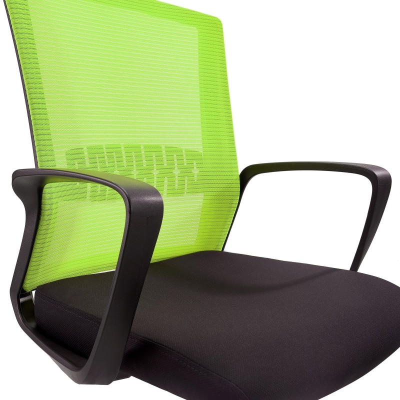 Silla de Oficina IBIZA, soporte lumbar, negro