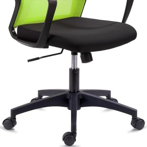 Silla de Oficina IBIZA, soporte lumbar, negro