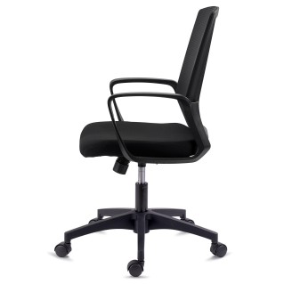 Silla de Oficina IBIZA, soporte lumbar, negro 2
