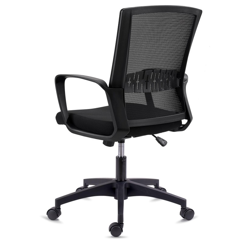 Silla de Oficina IBIZA, soporte lumbar, negro