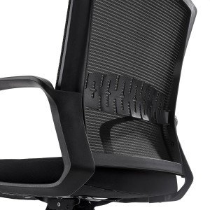 Silla de Oficina IBIZA, soporte lumbar, negro