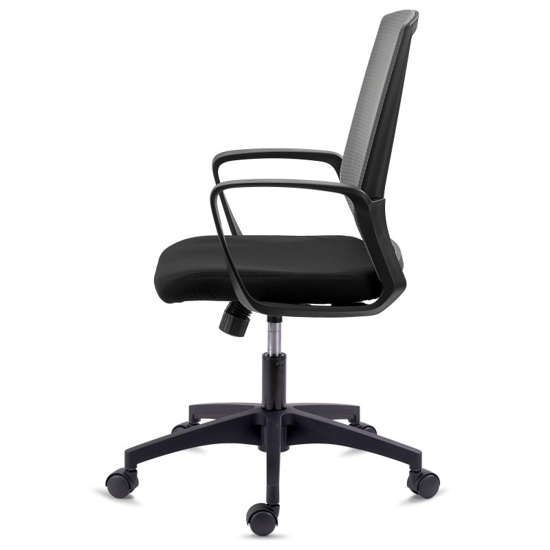 Silla de Oficina IBIZA, soporte lumbar, negro