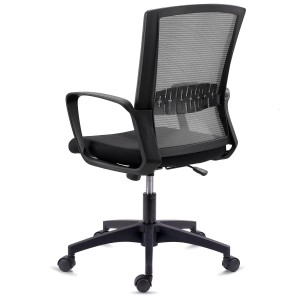 Silla de Oficina IBIZA, soporte lumbar, negro