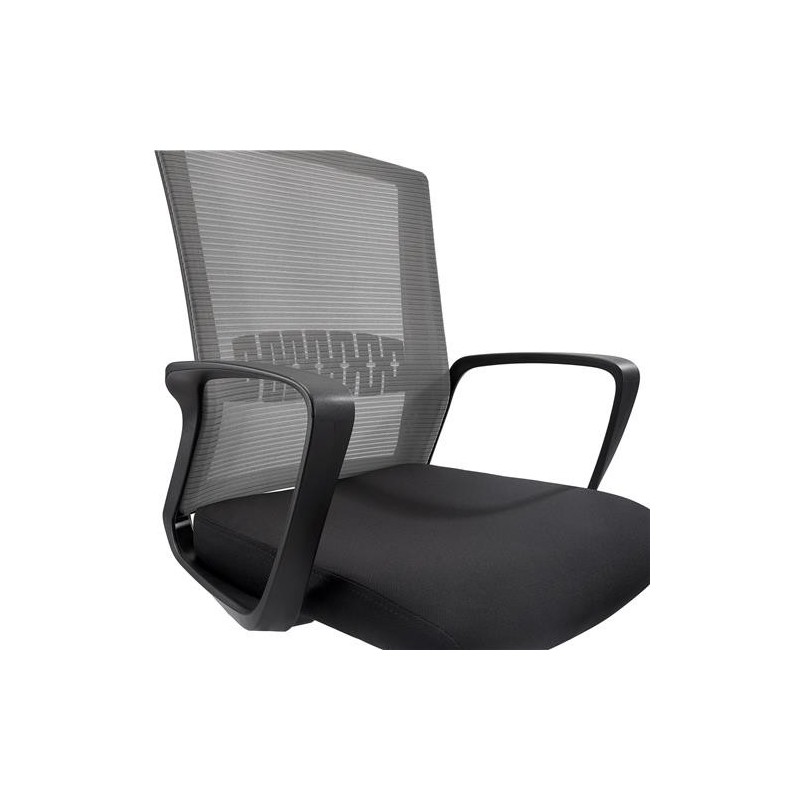 Silla de Oficina IBIZA, soporte lumbar, negro