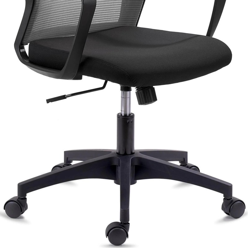 Silla de Oficina IBIZA, soporte lumbar, negro