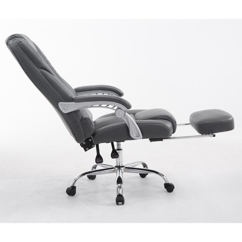 Sillón de Oficina COMODITY en piel negra
