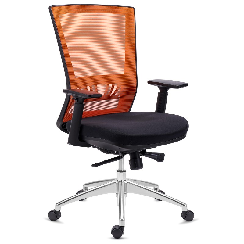 Silla de Oficina MAGNUM, soporte lumbar, en negro