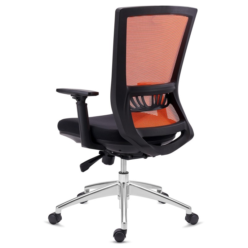Silla de Oficina MAGNUM, soporte lumbar, en negro