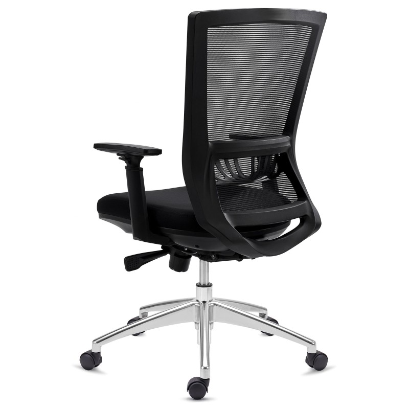 Silla de Oficina MAGNUM, soporte lumbar, en negro