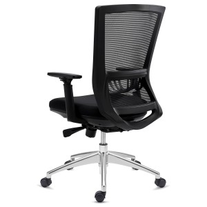 Silla de Oficina MAGNUM, soporte lumbar, en negro