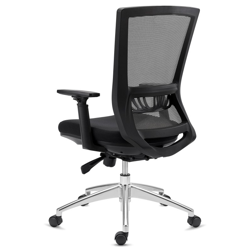 Silla de Oficina MAGNUM, soporte lumbar, en negro
