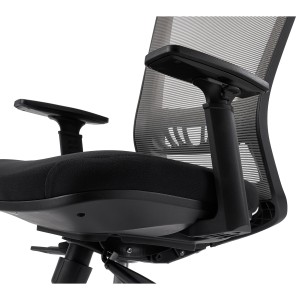 Silla de Oficina MAGNUM, soporte lumbar, en negro
