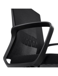 REACONDICIONADO Sillón de oficina SANTIAGO 8h basculante, color crema