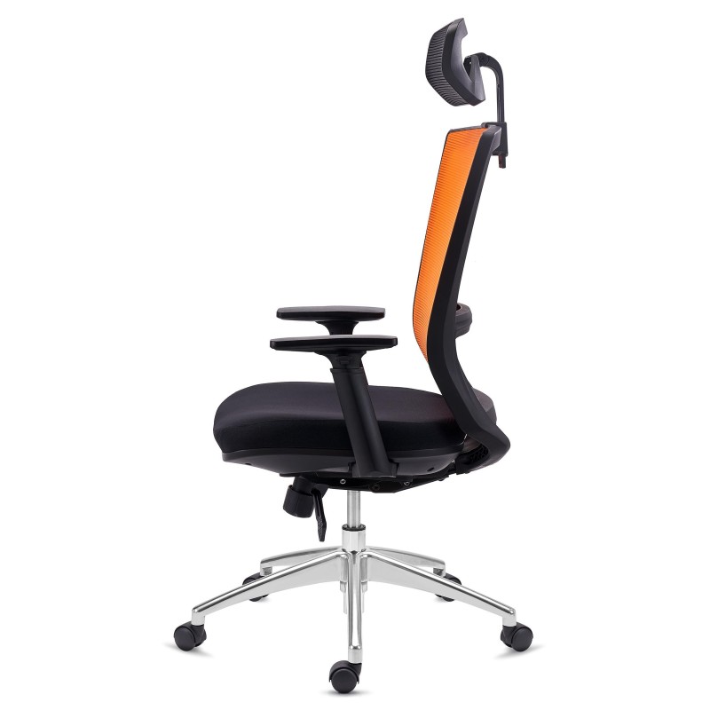 Silla de Oficina MAGNUM ELITE, soporte lumbar, en negro