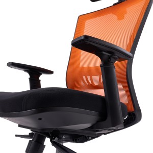 Silla de Oficina MAGNUM ELITE, soporte lumbar, en negro
