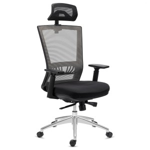 Silla de Oficina MAGNUM ELITE, soporte lumbar, en negro