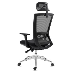 Silla de Oficina MAGNUM ELITE, soporte lumbar, en negro
