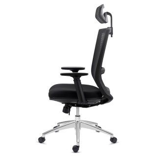 Silla de Oficina MAGNUM ELITE, soporte lumbar, en negro 2