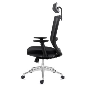 Silla de Oficina MAGNUM ELITE, soporte lumbar, en negro