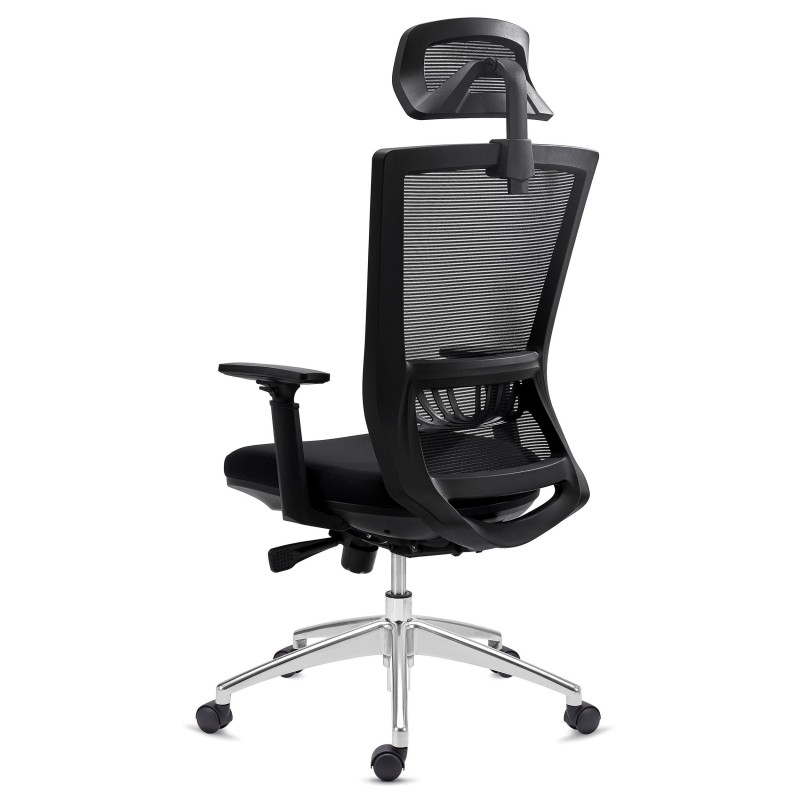Silla de Oficina MAGNUM ELITE, soporte lumbar, en negro