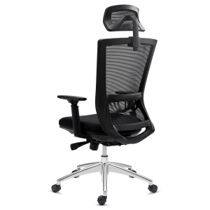 Silla de Oficina MAGNUM ELITE, soporte lumbar, en negro