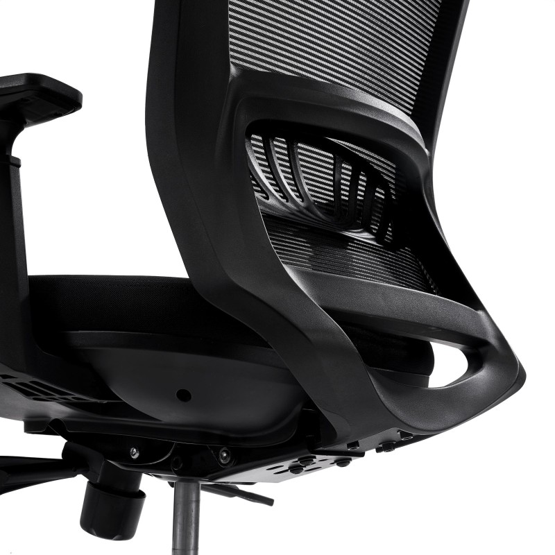 Silla de Oficina MAGNUM ELITE, soporte lumbar, en negro