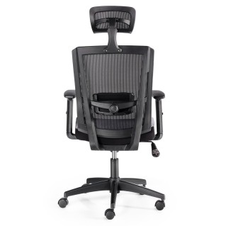 Silla Ergonómica INGA en negro 2