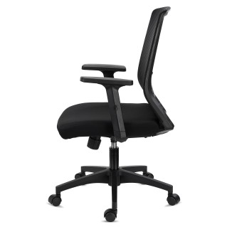 Silla de Oficina MIAMI, soporte lumbar, negro 2