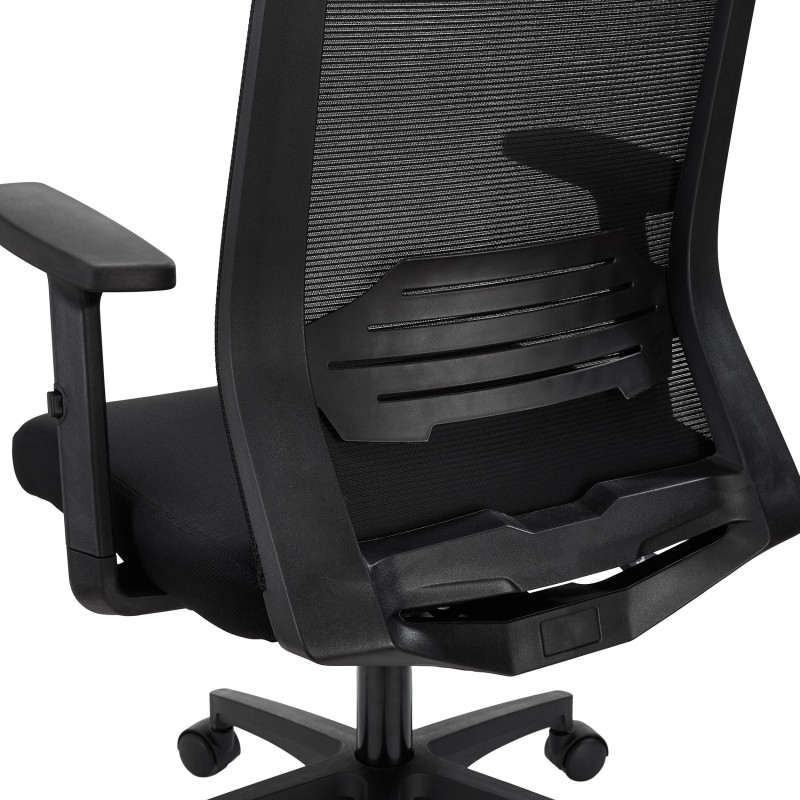 Silla de Oficina MIAMI, soporte lumbar, negro