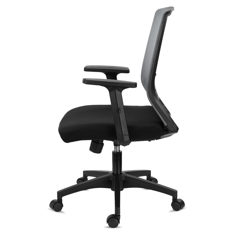 Silla de Oficina MIAMI, soporte lumbar, negro