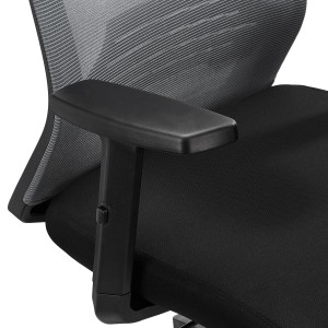Silla de Oficina MIAMI, soporte lumbar, negro
