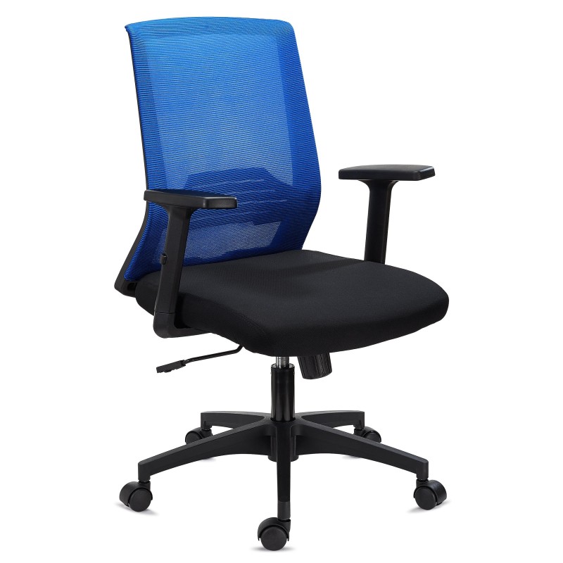 Silla de Oficina MIAMI, soporte lumbar, negro