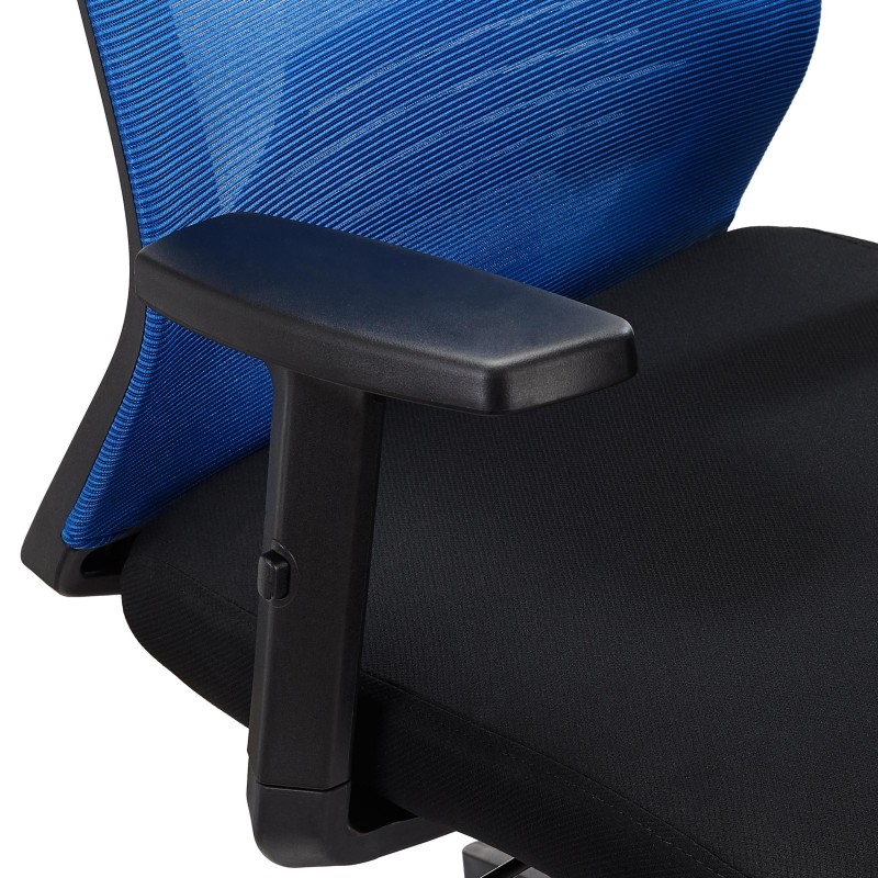 Silla de Oficina MIAMI, soporte lumbar, negro
