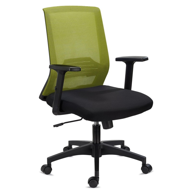 Silla de Oficina MIAMI, soporte lumbar, negro