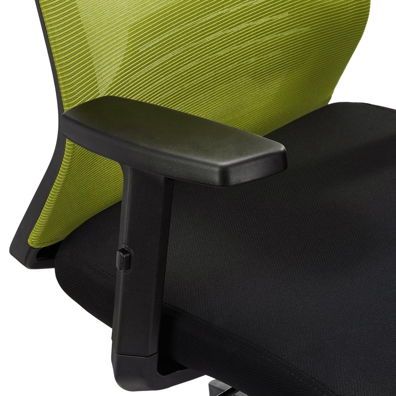 Silla de Oficina MIAMI, soporte lumbar, negro